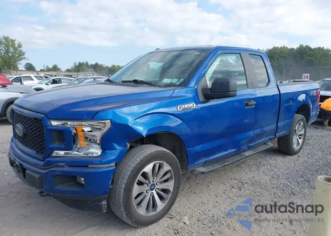 2018 Ford F-150 Xl из США, поврежденный, VIN 1FTEX1EP0JKG01119